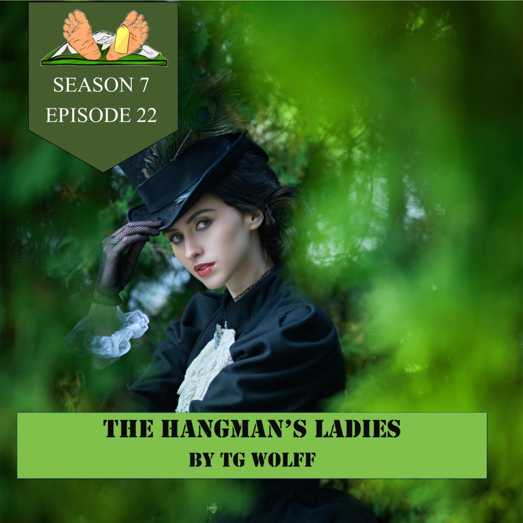 Pretty woman in period black dress